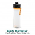 ALADDIN Sports Thermavac vakuová ocelová láhev 600 ml Stone-White Gradient bílá