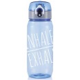 Sportovní láhev Inhale Exhale, 600 ml, Loooqs, modrá